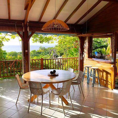 Villa Nature Caraibe Lodge, Vue Mer, Piscine Privee Deshaies Exterior photo