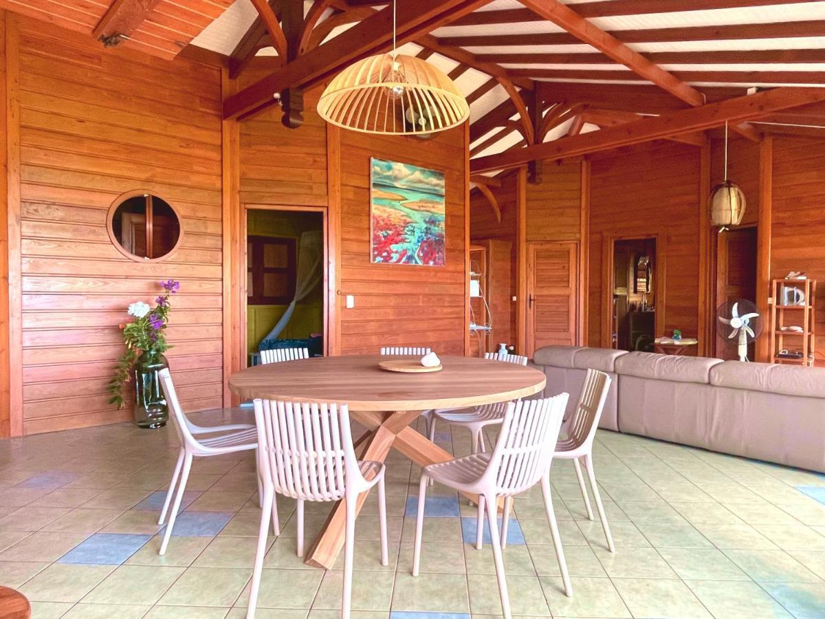 Villa Nature Caraibe Lodge, Vue Mer, Piscine Privee Deshaies Exterior photo
