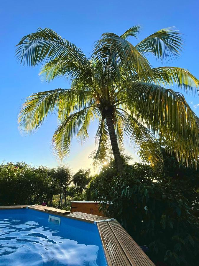 Villa Nature Caraibe Lodge, Vue Mer, Piscine Privee Deshaies Exterior photo